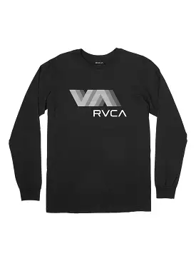 RVCA Men's VA RVCA Blur T-Shirt Black