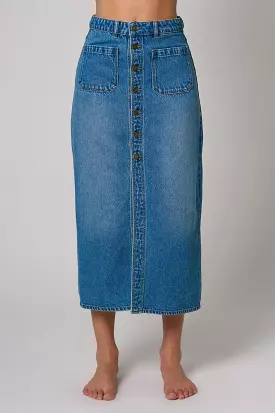 Sailor Denim Skirt