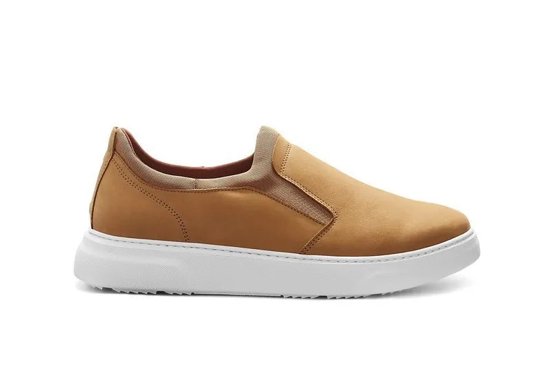 Samuel Hubbard Men's Flight Slip-On Nutmeg / White Sole