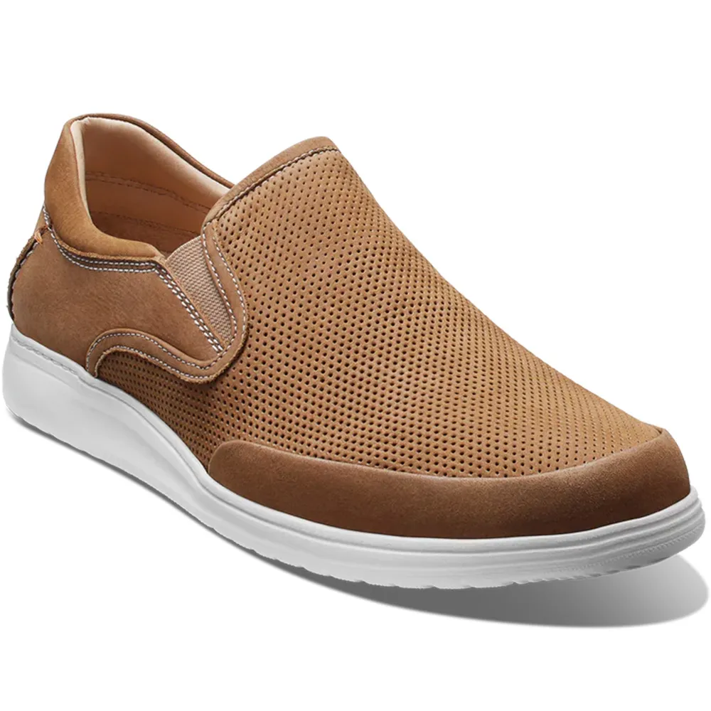 Samuel Hubbard Olema Featherlight Slip-On Nutmeg