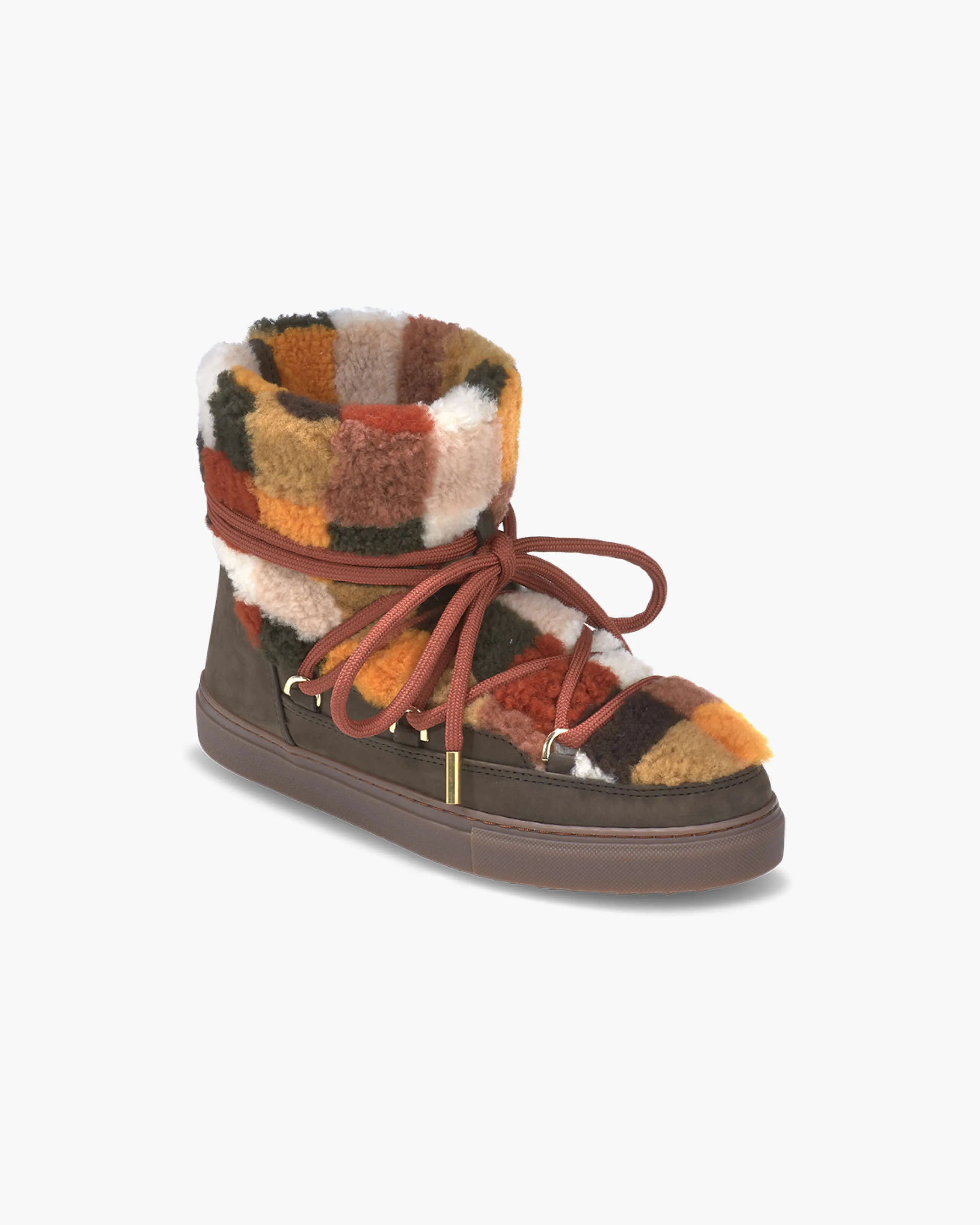  Shearling Patchwork Sneaker Square 