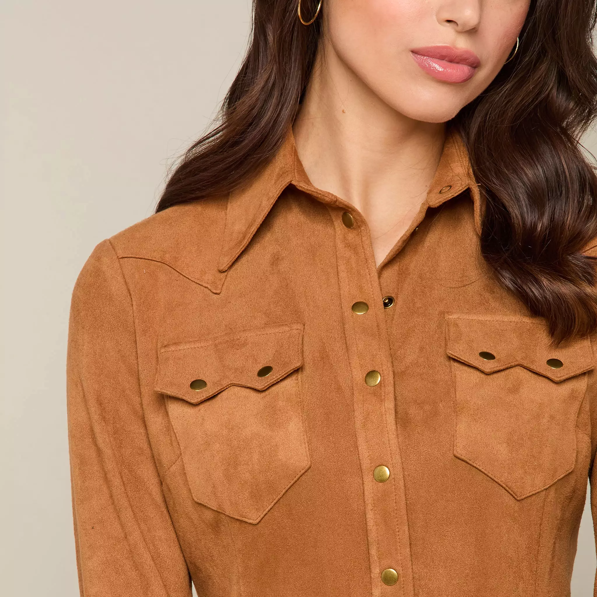 Short Duster :: Cognac