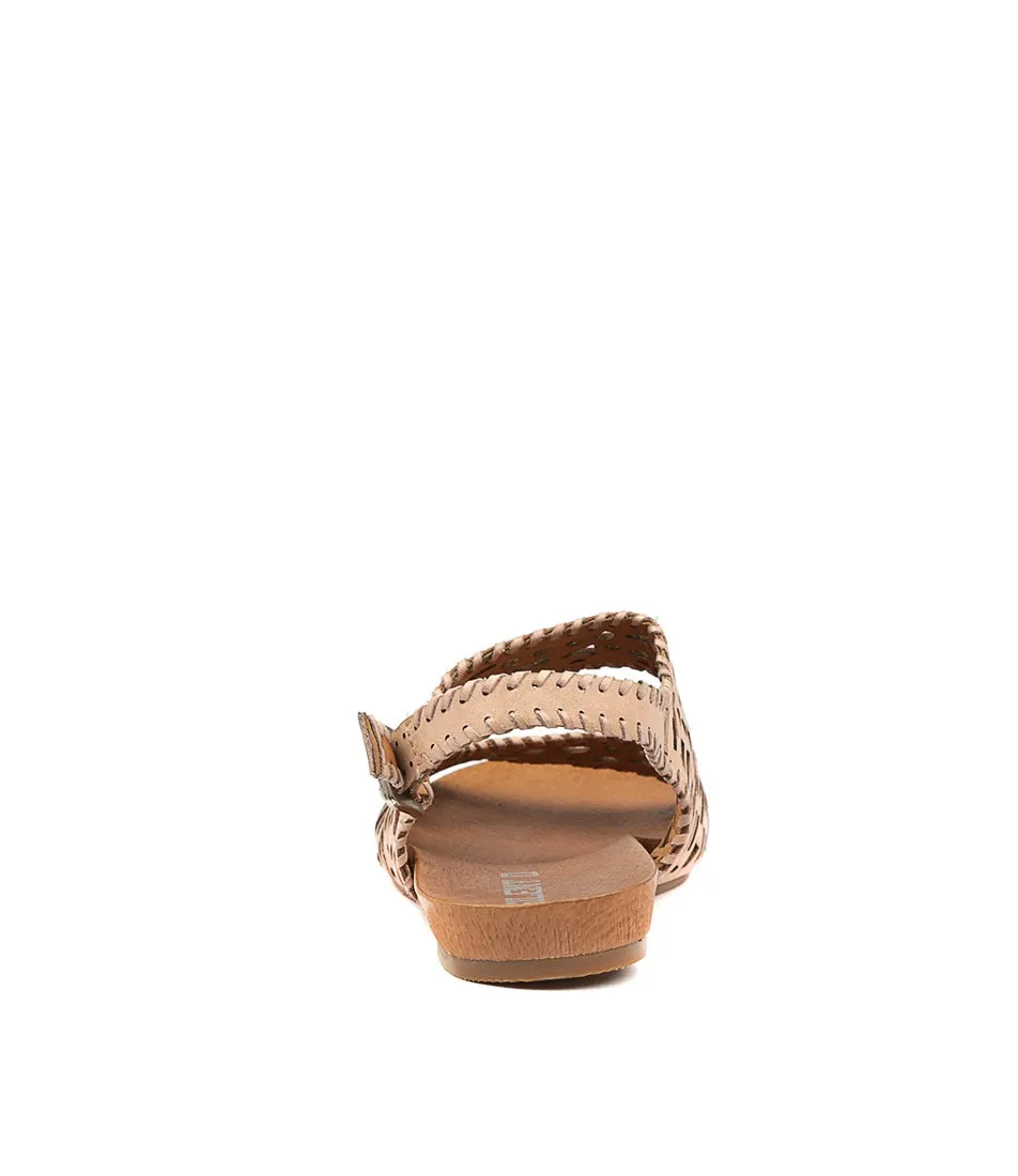 SILENT D Duff Nude Nude Leather