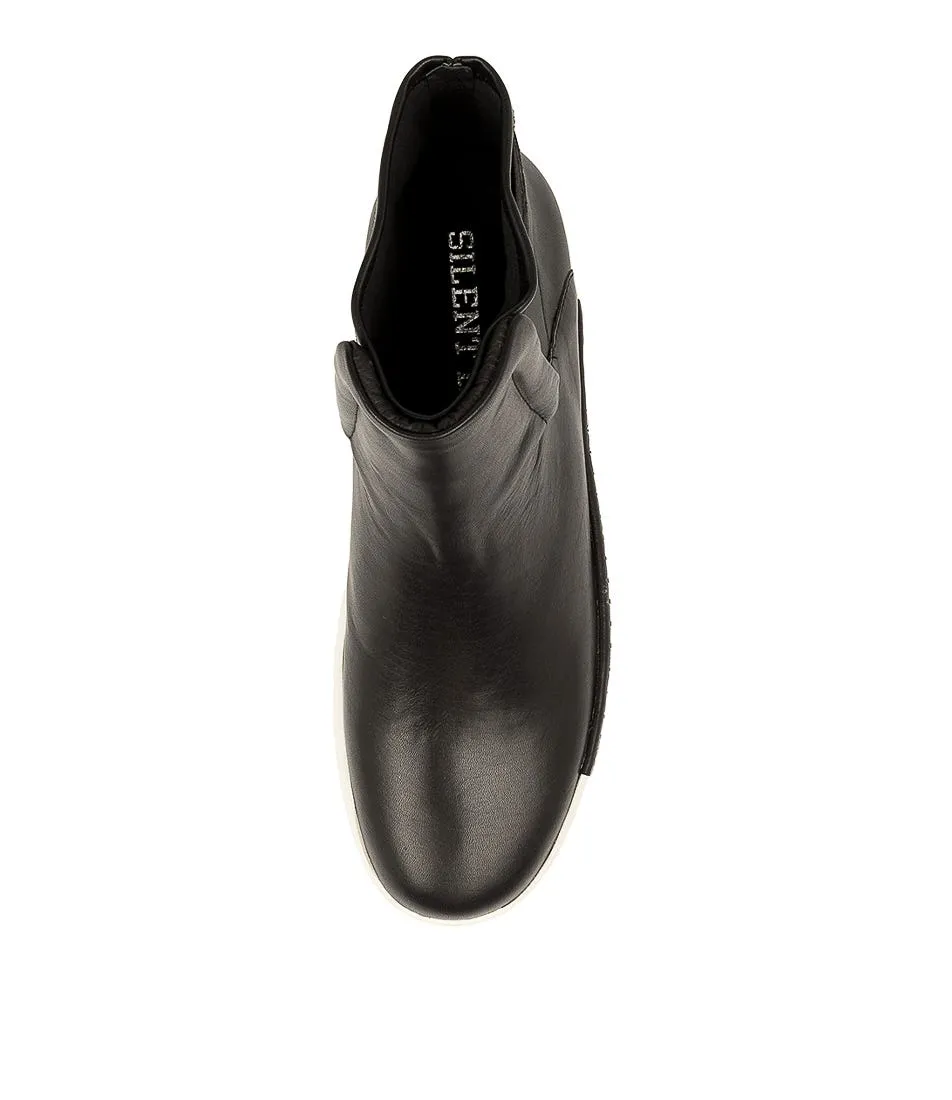 SILENT D Vamer Black White Sole Leather