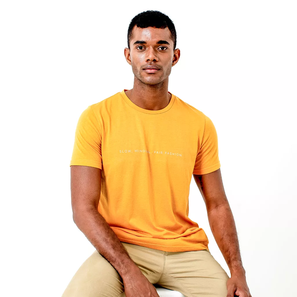 SMFF Men's T-Shirt | Mustard