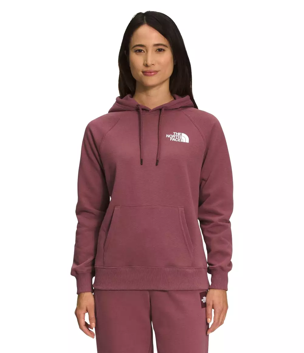 'The North Face' Women's Box NSE Pullover Hoodie - Wild Ginger / TNF White