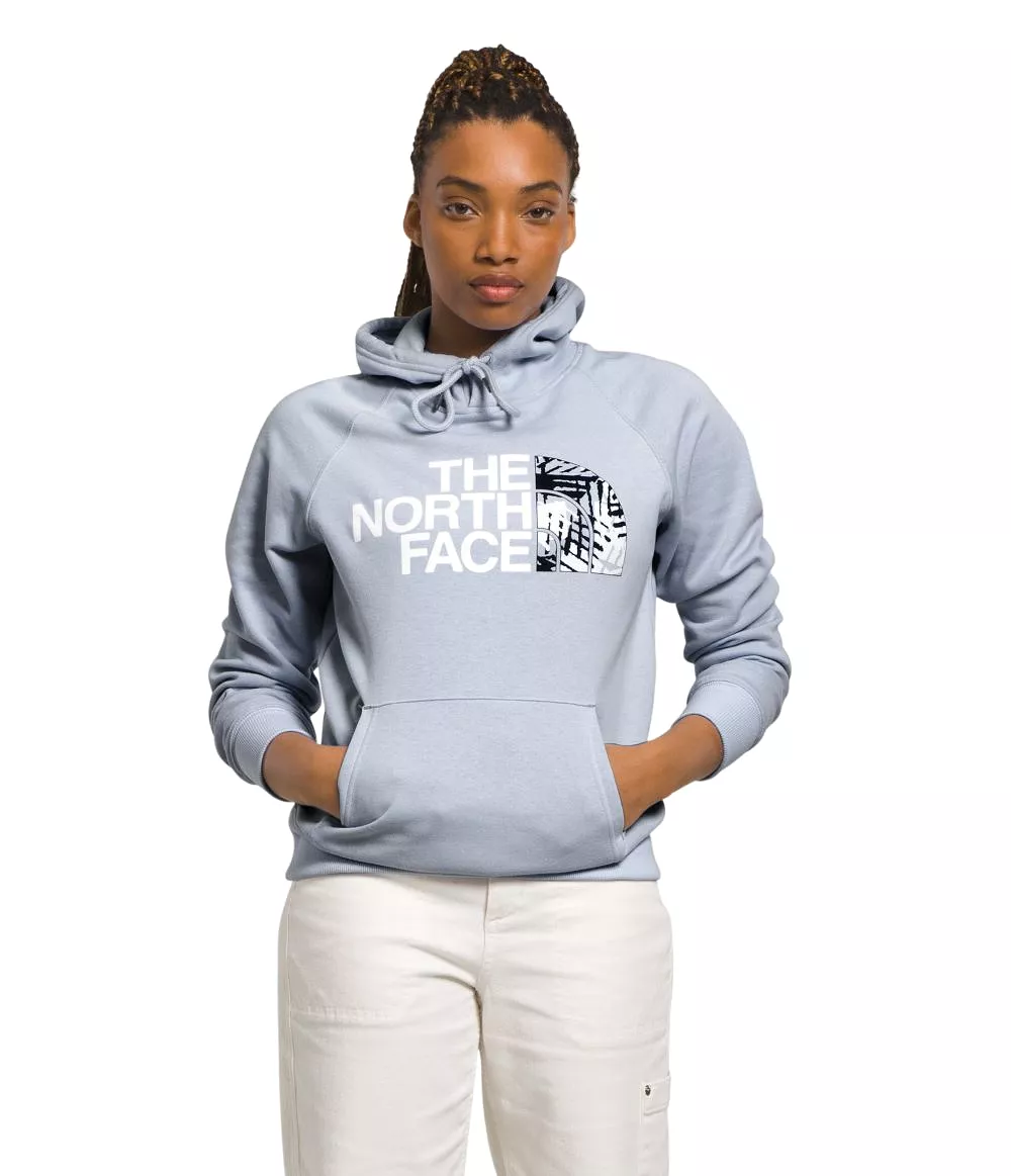 'The North Face' Women's Half Dome Pullover Hoodie - Dusty Periwinkle