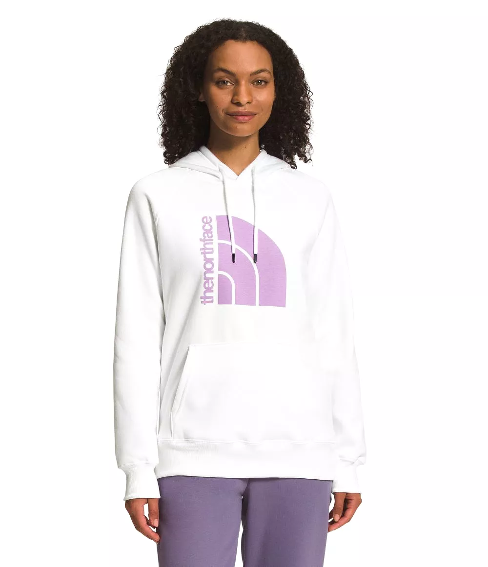 'The North Face' Women's Jumbo Half Dome Pullover Hoodie - TNF White / Luoine