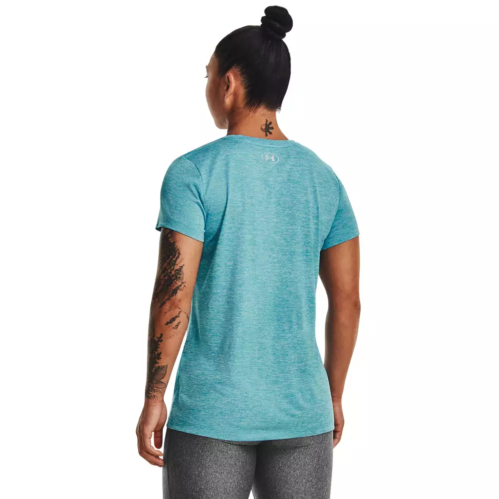 'Under Armour' Women's Tech Twist T-Shirt - Glacier Blue