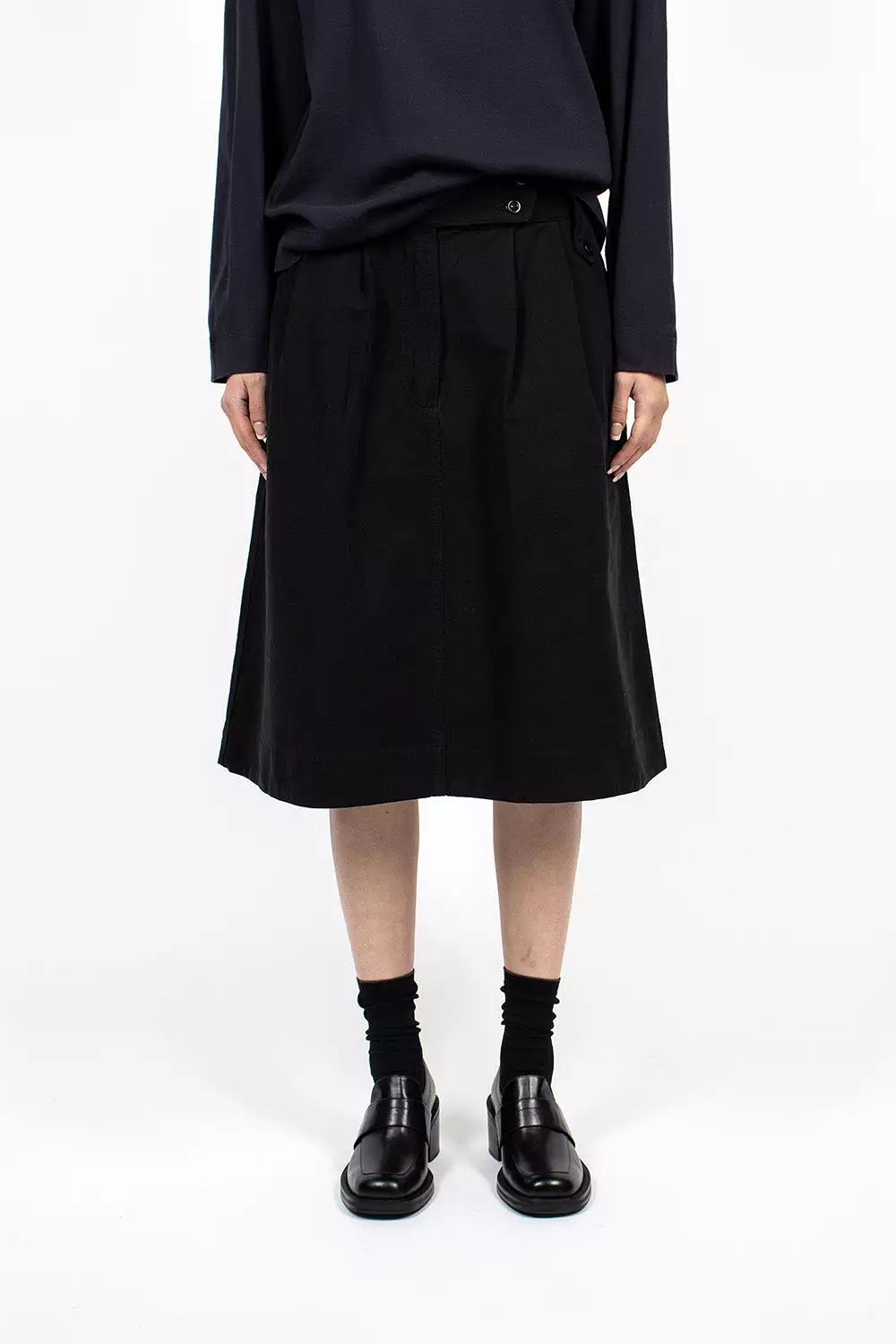 Uniform Skirt Black